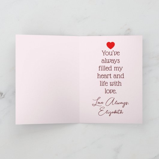 Happy Moederdag Whimsical Art Kaart (Binnen)