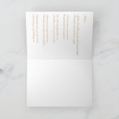 Happy Moederdag White Peony Wenskaart Kaart (Binnen)