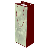 Happy Moederdag Witch Mama design Wijn Cadeautas (Achterkant Gekanteld)