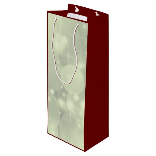 Happy Moederdag Witch Mama design Wijn Cadeautas (Achterkant Gekanteld)