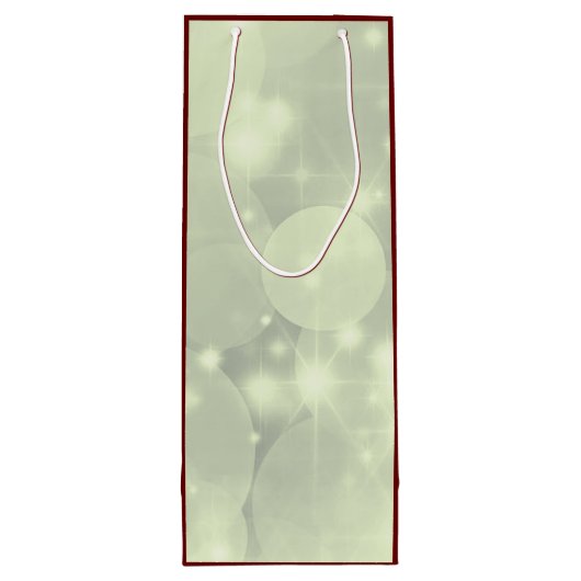 Happy Moederdag Witch Mama design Wijn Cadeautas (Achterkant)