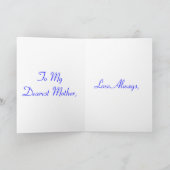 Happy Moederdag Yellow Roses I Kaart (Binnen)