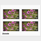 Happy Moederdag Zebra Hollyhock #2 Stickers (Vel)