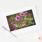 Happy Moederdag Zebra Hollyhock #2 Stickers (Envelop)