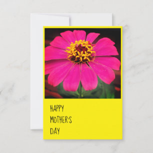 Happy Moederdag Zinnia Wenskaart Kaart