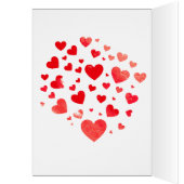 Happy Moederdag, zuster Cute Duck Red Boots (Binnen (Links))