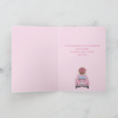 Happy Moeders Day Fiat 500 Kaart (Binnen)