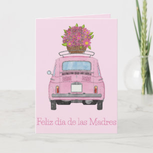 Happy Moeders Day Fiat 500 Kaart