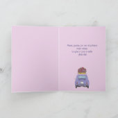 Happy Moeders Day Fiat 500 Kaart (Binnen)