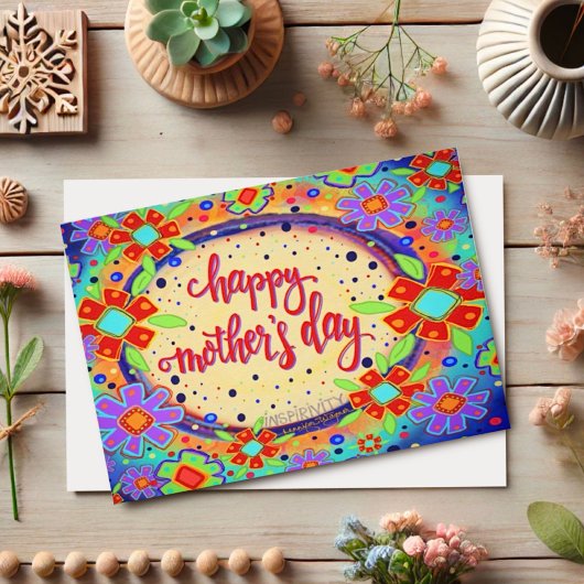 "Happy Moeders Day"-inspiratie Kaart