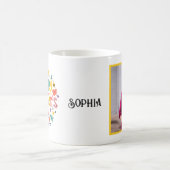 Happy Moeders Day Persoonlijke naam Foto Gift Koffiemok (Center)