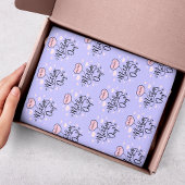 Happy Moeders roze Harten Dag Moderne Typografie Tissuepapier