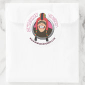 Happy Mohawkey Monkey sticker (Tas)