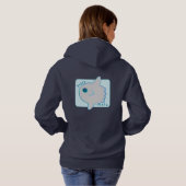 Happy mola sea sunfish sweatshirt (Achterkant volledig)
