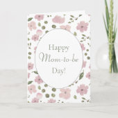 Happy Mom-to-be Day Moederdag Kaart (Voorkant)