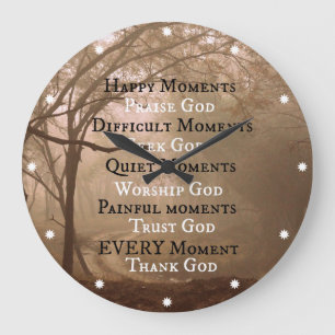 Happy Moments Phoogt God Quote Grote Klok