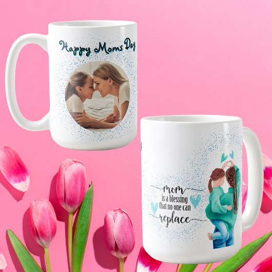 Happy Moms Day Foto Mok Moederdag Gift