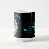 Happy Moms Day Glitter Foto Mok Moederdag Gift (Center)