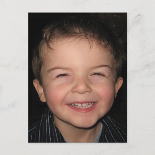 Happy Monkey Briefkaart (Voorkant)