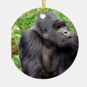 Happy Monkey Keramisch Ornament