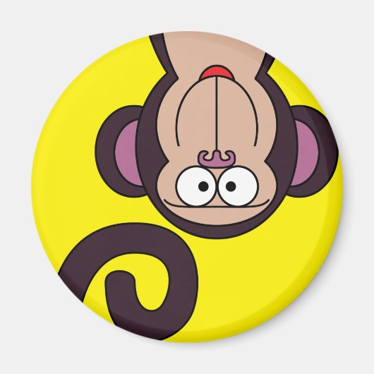 HAPPY MONKEY MAGNEET (Voorkant)