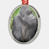 Happy Monkey Metalen Ornament (Links)