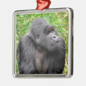 Happy Monkey Metalen Ornament (Links)