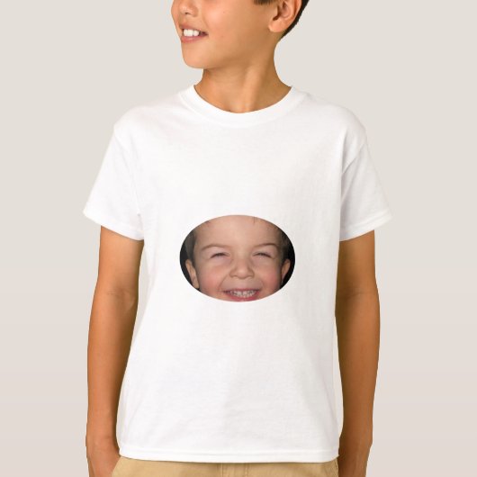 Happy Monkey Oval T-shirt (Voorkant)