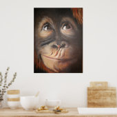 Happy Monkey Secret Thood Oil Painting Poster (Keuken)