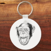 Happy Monkey Sleutelhanger (Voorkant)