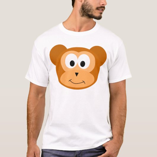 Happy Monkey T-shirt (Voorkant)