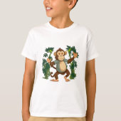 Happy Monkey T-shirt (Voorkant)