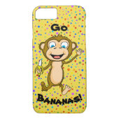 Happy Monkey-telefoontas Case-Mate iPhone Case (Achterkant)