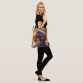 Happy Monkey Tote Bag (Op model)