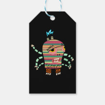 HAPPY MONSTER Cadeau Label