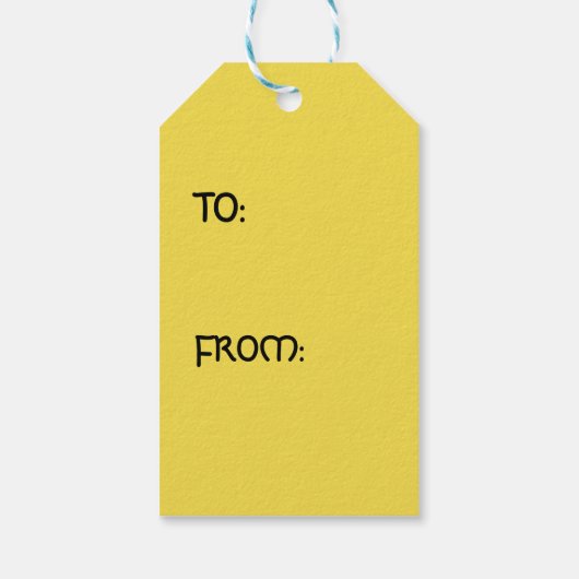 HAPPY MONSTER Cadeau Label Cadeaulabel (Achterkant)