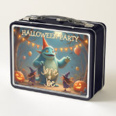 Happy Monster Halloween Party voor kinderen (Achterkant)