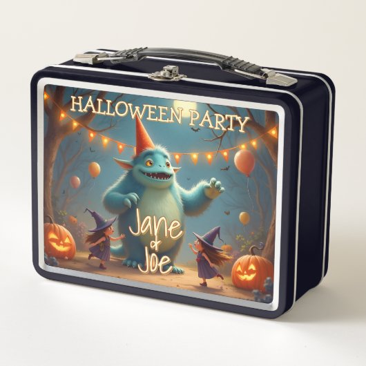 Happy Monster Halloween Party voor kinderen (Voorkant)