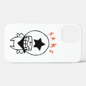 HAPPY MONSTER IPHONE 12 HOESJE DIY NAME Hoesje-Mat (Achterkant (horizontaal))