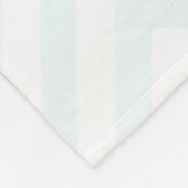 Happy Monster met voornaam, klein Kind Fleece Deken (Hoek)