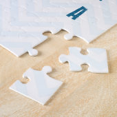 Happy Monster met voornaam, klein Kind Legpuzzel (Zijkant)