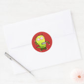  HAPPY MONSTER STICKER (Envelop)