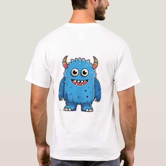 Happy Monster T-shirt (Achterkant)