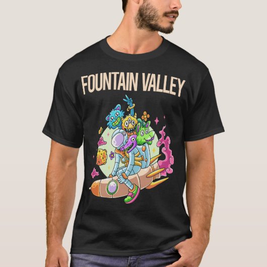 Happy Monsters - Fountain Valley T-shirt (Voorkant)