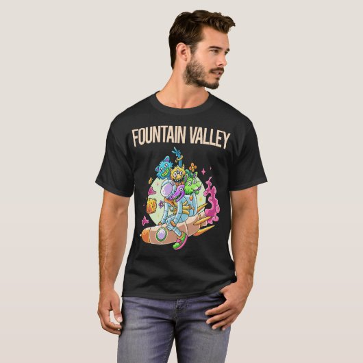 Happy Monsters - Fountain Valley T-shirt (Voorkant volledig)