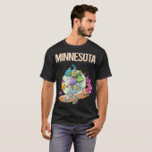 Happy Monsters - Minnesota T-shirt (Voorkant volledig)