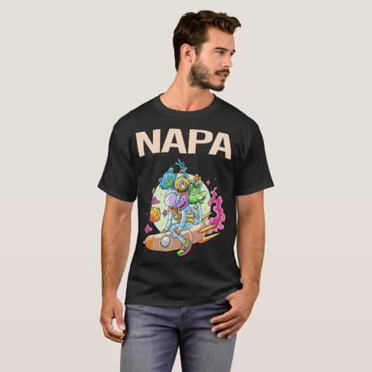 Happy Monsters - Napa T-shirt (Voorkant volledig)