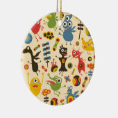 Happy Monsters Ornament (Rechts)