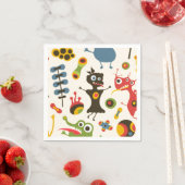 Happy Monsters Servetten (Insitu)