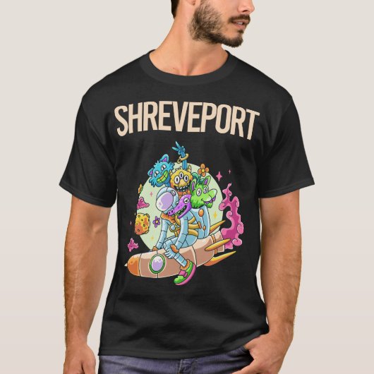 Happy Monsters - Shreveport T-shirt (Voorkant)